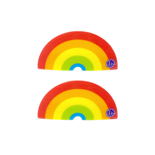 Baby Bling Rainbow 2pk Clip Set - Primary, Baby Bling, Baby Baby Bling Headbands, Baby Bling, Baby Bling 2pk Clip Set, Baby Bling Rainbow 2pk Clip Set, Baby Bling Rainbow 2pk Clip Set - Prima