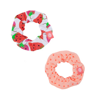 Baby Bling Scrunchie 2 Pack - Berry Patch, Baby Bling, Baby Baby Bling Headbands, Baby Bling, Baby Bling Scrunchie 2 Pack, Baby Bling Scrunchie Set, BB Summer 22, BBSS22, Berry Patch, Hair Bo