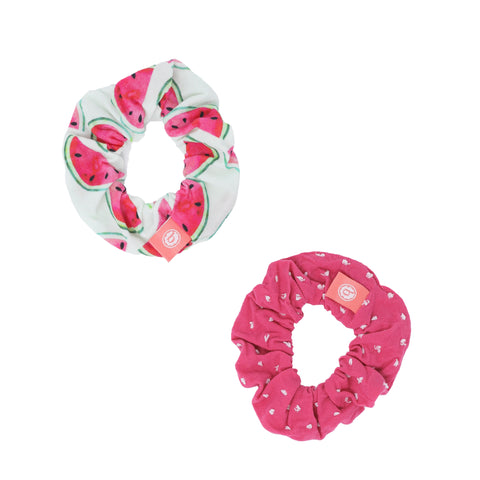 Baby Bling Scrunchie 2 Pack - Cool Melon, Baby Bling, Baby Bling Cool Melon, Baby Bling Scrunchie 2 Pack, Baby Bling Scrunchie 2 Pack - Cool Melon, Baby Bling Scrunchie Set, Baby Bling Summer