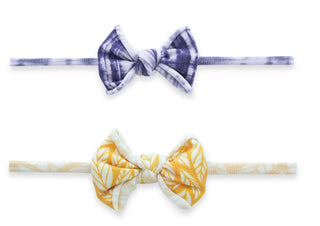 Baby Bling Boho Baby 2 Pack Mini Print Skinny Headband Set, Baby Bling, Baby Baby Bling Headbands, Baby Bling, Baby Bling Boho Baby 2 Pack Mini Print Skinny Headband Set, Baby Bling Bun Headb