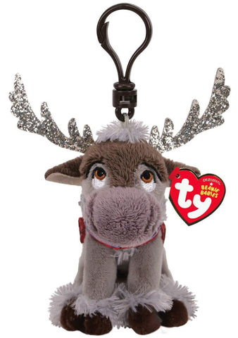 Ty Sven Sparkle Frozen 2 Stuffed Animal Clip, Ty Inc, Frozen 2, Frozen 2 Stuffed Animal, Frozen 2 Sven, Frozen 2 Ty, Stuffed Animal Clip, Sven Clip, Ty, Ty Clip, Ty Frozen, Ty Frozen 2, Ty Fr