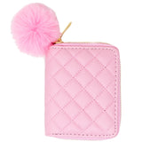 Zomi Gems Leather Quilted Wallet, Zomi Gems, Black, Girl gifts, Leather Quilted Wallet, Mermaid, Pink, Tiny Treats, Zomi Gems, Zomi gems wallet, Handbags, Wallets & Cases - Basically Bows & B