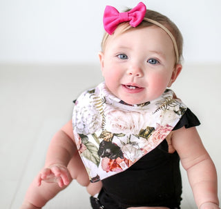 Posh Peanut Secret Garden 4 Pack Bandana Bib Set, Posh Peanut, Baby Girl Bibs, Bandana Bib Set, Bandana Bibs, Bib Set, Bibs, Floral Bibs, Posh Peanut, Posh Peanut Bib, Posh Peanut Bib Set, Po