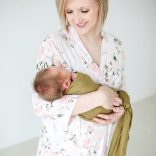 Posh Peanut Vintage Pink Rose Mommy Robe, Posh Peanut, Maternity Robe, Mommy Robe, Nursing Robe, Posh Peanut, Posh PEanut Mommy Robe, Posh Peanut Robe, Posh Peanut Vintage Pink Rose, Posh Pea