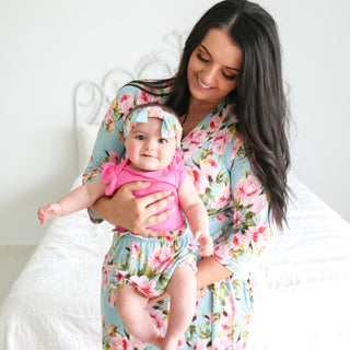 Posh Peanut Bubblegum Capsleeve Bodysuit & Carolina Floral Bloomer Set, Posh Peanut, Black Friday, Cyber Monday, Els PW 8258, End of Year, End of Year Sale, Infant Girls, Posh Peanut, Posh Pe