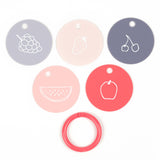 Bella Tunno Fruit for Thought Teething Flashcard Set, Bella Tunno, Baby Shower Gift, Bella Tunno, Bella Tunno Count on It Teething Flashcard Set, Bella Tunno Flash Cards, Bella Tunno Fruit fo