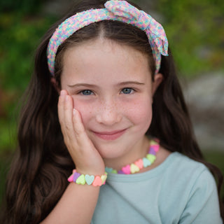 Great Pretenders Sweet Tart Heart Necklace & Bracelet Set, Great Pretenders, cf-type-jewelry-sets, cf-vendor-great-pretenders, Creative Education, EB Girls, Great Pretenders, Great Pretenders
