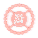 Bella Tunno Girls to the Front Happy Teether, Bella Tunno, Baby Shower Gift, Bella Tunno, Bella Tunno Happy Teether, Bella Tunno Teether, cf-type-teether, cf-vendor-bella-tunno, Girls To The 