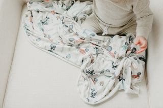 Copper Pearl Jo Knit Swaddle Blanket, Copper Pearl, cf-type-swaddling-blanket, cf-vendor-copper-pearl, Copper Pearl, Copper Pearl Farm, Copper Pearl Jo, Copper Pearl Jo Knit Swaddle Blanket, 