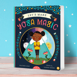Let's Make Yoga Magic Board Book, Familius LLC, Board Book, Book, Books, Familius Board Book, Let's Make Yoga Magic Board Book, Yoga, Yoga Book, Book - Basically Bows & Bowties