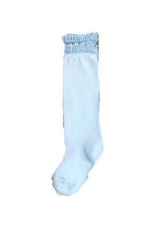 Little Stocking Co Lace Top Knee High Socks - Elsa, Little Stocking Co, All Things Holiday, cf-size-0-6-months, cf-size-6-18-months, cf-size-7-10y, cf-type-knee-high-socks, cf-vendor-little-s