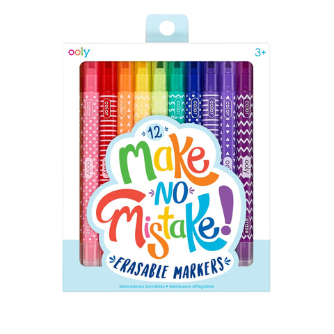 Ooly Make No Mistake Erasable Markers, Ooly, Arts, Arts & Crafts, Arts and Crafts, EB Boys, EB Girls, Erasable Markers, Make No Mistake Erasable Markers, Ooly, Ooly Erasable Markers, ooly hig