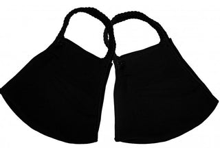 Pom Masks by Pomchies - Solid Black / Solid Black, Pomchies, Els PW 11399, Face Mask, Face Mask by Pomchies, Face Mask for Adults, Face Mask Pomchie, Mask, Pocmhies Face Mask, POM MASKS, Pom 