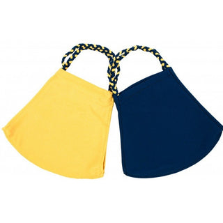 Pom Masks by Pomchies - Navy / Sunshine, Pomchies, Els PW 11399, Face Mask, Face Mask by Pomchies, Face Mask for Adults, Face Mask Pomchie, Mask, Pocmhies Face Mask, POM MASKS, Pom Masks by P
