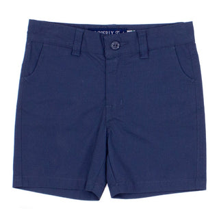 Properly Tied LD Ridge Short in Navy, Properly Tied, Little Ducklings, Navy Blue, Properly Tied, Properly Tied Polo, Properly Tied Shorts, Short, Shorts, Shorts - Basically Bows & Bowties