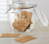 Mud Pie New Baby Wish Sentiment Jar Set, Mud Pie, Baby Shower, Baby Shower Gift, Baby Shower Girl, Boy Baby Shower Gift, Gift for Baby Shower, JAN23, Mud Pie, Mud Pie Baby Shower, Mud Pie New