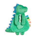 Itzy Ritzy Lovey Plush with Silicone Teether Toy - Green Dino, Itzy Ritzy, cf-type-teether, cf-vendor-itzy-ritzy, Dino, Dinosaur, Itzy Ritzy, Itzy Ritzy Dino, Itzy Ritzy Dinosaur, Itzy Ritzy 