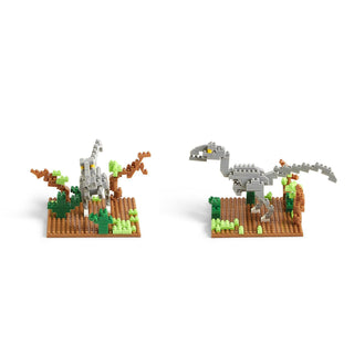 Dinosaur Micro Building Blocks in Storage Case, Two's Company, Building Blocks, cf-type-toys, cf-vendor-twos-company, Dinosaur, Dinosaurs, EB Boy, EB Boys, EB Girls, Stocking Stuffer, Stockin