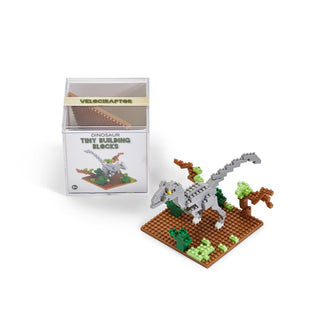 Dinosaur Micro Building Blocks in Storage Case, Two's Company, Building Blocks, cf-type-toys, cf-vendor-twos-company, Dinosaur, Dinosaurs, EB Boy, EB Boys, EB Girls, Stocking Stuffer, Stockin