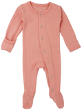 L'ovedbaby Coral Footed Overall, L'ovedbaby, Black Friday, CM22, Cyber Monday, Els PW 8258, End of Year, End of Year Sale, Footie with Snaps, l'oved baby, Lovedbaby, Organic, Organic Cotton F