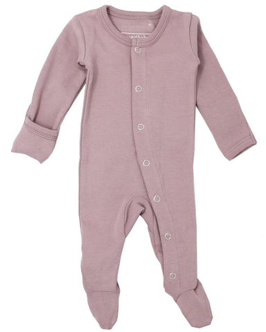 L'ovedbaby Lavender Footed Overall, L'ovedbaby, Black Friday, CM22, Cyber Monday, Els PW 8258, End of Year, End of Year Sale, Footie with Snaps, l'oved baby, Lovedbaby, Organic, Organic Cotto