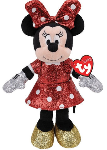 Ty Red Sparkle Minnie Mouse Plush Doll - Small, Ty Inc, Disney Minnie  Mouse Stuffed Animal, Disney minnie Mouse, Minnie Mouse, Minnie Mouse Stuffed Animal, Plush Doll, Sparkle Minnie Mouse, 