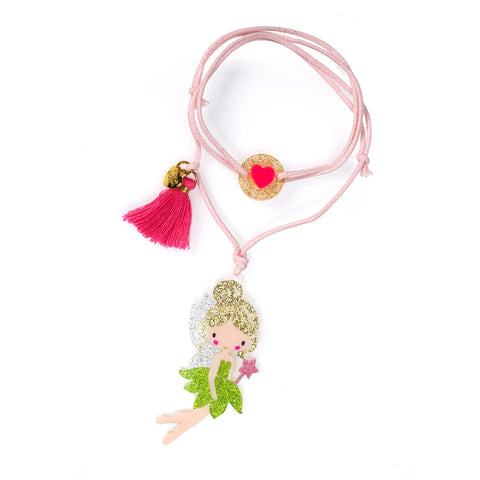 Lilies & Roses Cute Doll Necklace - Fairy, Lilies & Roses, cf-type-necklaces, cf-vendor-lilies-&-roses, Cute Doll Necklace, Easter Basket Ideas, EB Girls, Fairy, Fairy Necklace, Lilies & Rose