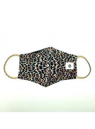 Reversible Pom Mask by Pomchies - Leopard / Black, Pomchies, Els PW 11399, Face Mask, Face Mask by Pomchies, Face Mask for Adults, Face Mask Pomchie, Mask, Pocmhies Face Mask, POM MASKS, Pom 