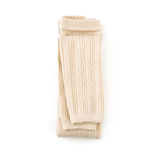 Little Stocking Co Footless Tights - Vanilla, Little Stocking Co, Cable Knit Tights, cf-size-6-12-months, cf-type-footless-tights, cf-vendor-little-stocking-co, Footless Tights, Little Stocki