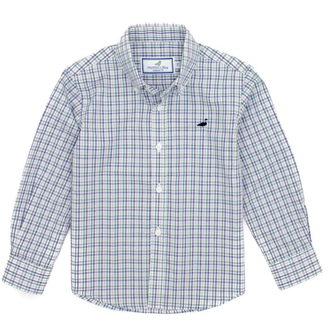 Properly Tied LD Seasonal Sportshirt in Riverbend, Properly Tied, Button Down Shirt, cf-size-3t, cf-size-5, cf-size-6, cf-size-7, cf-size-ym-10-12, cf-size-ys-8-9, cf-type-shirts-&-tops, cf-v