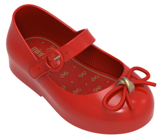 Mini Melissa Sweet L-Red, Mini Melissa, Bow Shoes, Cyber Monday, Dress Shoes, Els PW 5060, Little Girl Shoes, Mini Melissa, Mini Melissa Bow Shoes, mini melissa grendene, Mini melissa Red, Mi