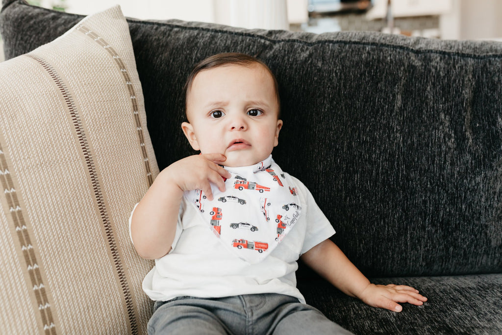 Copper Pearl Nash Bandana Bib Set Basically Bows & Bowties