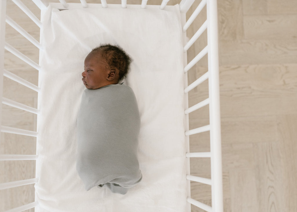 Copper Pearl Stone Knit Swaddle Blanket Basically Bows & Bowties