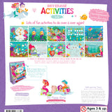 Dry Erase Activities to Go - Magical Mermaids, The Piggy Store, Activity Book, cf-type-activity-book, cf-vendor-the-piggy-store, Coloring Book, Dry Erase Activities to Go, Dry Erase Activitie