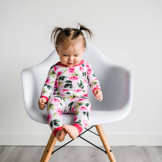 Little Sleepies Roses Bamboo 2pc Pajama Set, Little Sleepies, Bamboo Pajama, Bamboo Pajama Set, Bamboo Pajamas, Bestaroo Pajamas, CM22, Little Sleepies, Little Sleepies Bamboo, Little Sleepie