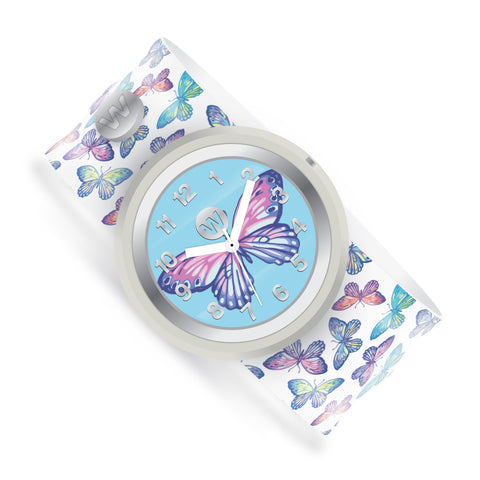 Watchitude Butterfly Bash Slap Watch, Watchitude, Butterfly Bash, EB Girls, Slap Watch, Tween Gift, Watch, Watches, Watchitude, Watchitude Watch, Watch - Basically Bows & Bowties