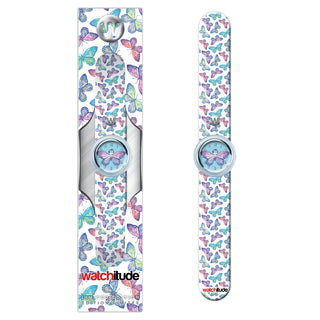 Watchitude Butterfly Bash Slap Watch, Watchitude, Butterfly Bash, EB Girls, Slap Watch, Tween Gift, Watch, Watches, Watchitude, Watchitude Watch, Watch - Basically Bows & Bowties