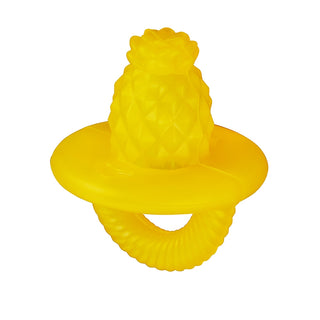 Itzy Ritzy Teensy Teether Soothing Silicone Teether - Pineapple, Itzy Ritzy, cf-type-teether, cf-vendor-itzy-ritzy, Itzy Ritzy, Itzy Ritzy Pineapple, Itzy Ritzy Teensy Teether Soothing Silico