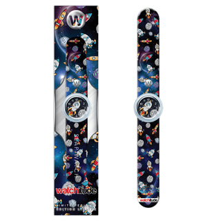 Watchitude Space Rockets Slap Watch, Watchitude, Slap Watch, Space, Space Rockets, Space Slap Watch, Tween Gift, Watch, Watches, Watchitude, Watchitude Watch, Watch - Basically Bows & Bowties