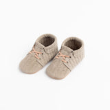 Freshly Picked Purl Sweater Oxford Soft Sole Moccasins, Freshly Picked, Boy Baby Shower Gift, Freshly Picked, Freshly Picked Moc, Freshly Picked Moccasins, Freshly Picked Oxford Soft Sole Moc