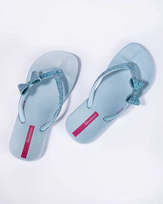 Ipanema Kid's Ana Sparkle Bow Flip Flop - Blue, Ipanema, Ana Sparkle Bow Flip Flop, Ana Sparkle Flip Flop, Bow Flip Flop, cf-size-1, cf-size-2, cf-size-9, cf-type-sandal, cf-vendor-ipanema, F