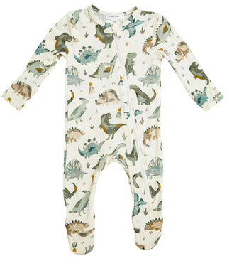 Angel Dear Crayon Dinosaur Bamboo Footie with Zipper, Angel Dear, angel Dear, Angel Dear Bamboo Footie, Angel Dear Crayon Dinosaur, Angel Dear Crayon Dinosaur Bamboo Footie with Zipper, Angel