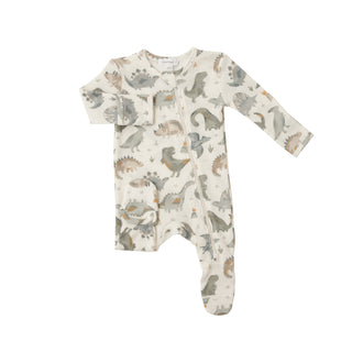 Angel Dear Crayon Dinos Thermal Footie with Zipper, Angel Dear, angel Dear, Angel Dear Bamboo Footie, Angel Dear Crayon Dinos, Angel Dear Fall 2021, Angel Dear Footie with Zipper, Bamboo Foot