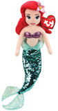 Ty Ariel the Little Mermaid Plush Doll, Ty Inc, cf-type-stuffed-animal, cf-vendor-ty-inc, Disney Princess, EB Girls, Frozen Stuffed Animal, Little Mermaid, Plush Doll, The Little Mermaid, Ty,