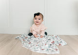 Copper Pearl Dot Knit Swaddle Blanket, Copper Pearl, Butterflies, Butterfly, Copper Pearl, Copper Pearl Butterflies, Copper Pearl Butterfly, Copper Pearl Dot, Copper Pearl Dot Knit Swaddle Bl