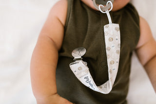 Copper Pearl Binky Clip Set - Chip, Copper Pearl, Binky Clip, Copper Pearl, Copper Pearl Binky Clip Set, Copper PEarl Chip, Copper Pearl Chip Binky Clip Set, Copper Pearl Pacifier Clip, Coppe