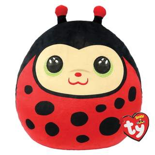 Ty Squish A Boo - Izzy the Lady Bug, Ty Inc, Ladybug, Squish a Boo, Ty, Ty Bamboo, Ty Inc, Ty Izzy, Ty Plush, Ty Squish, Ty Squish A Boo, Ty Squish A Boos, Ty Stuffed Animal, Stuffed Animal -