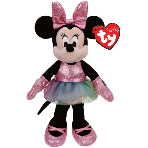 Ty Ballerina Sparkle Minnie Mouse Plush Doll, Ty Inc, Disney Minnie  Mouse Stuffed Animal, Disney minnie Mouse, Minnie Mouse, Minnie Mouse Ballerina, Minnie Mouse Stuffed Animal, Plush Doll, 