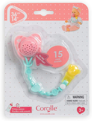 Corolle Baby Doll Pacifier with 15 Sounds, Corolle, Baby Doll, Corolle, Corolle Baby Doll, Corolle Baby Doll Pacifier with 15 Sounds, Corolle Doll, Doll, Doll Pacifier, Toys, Dolls - Basicall