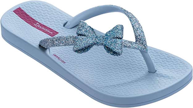 Ipanema Kid's Ana Sparkle Bow Flip Flop - Blue